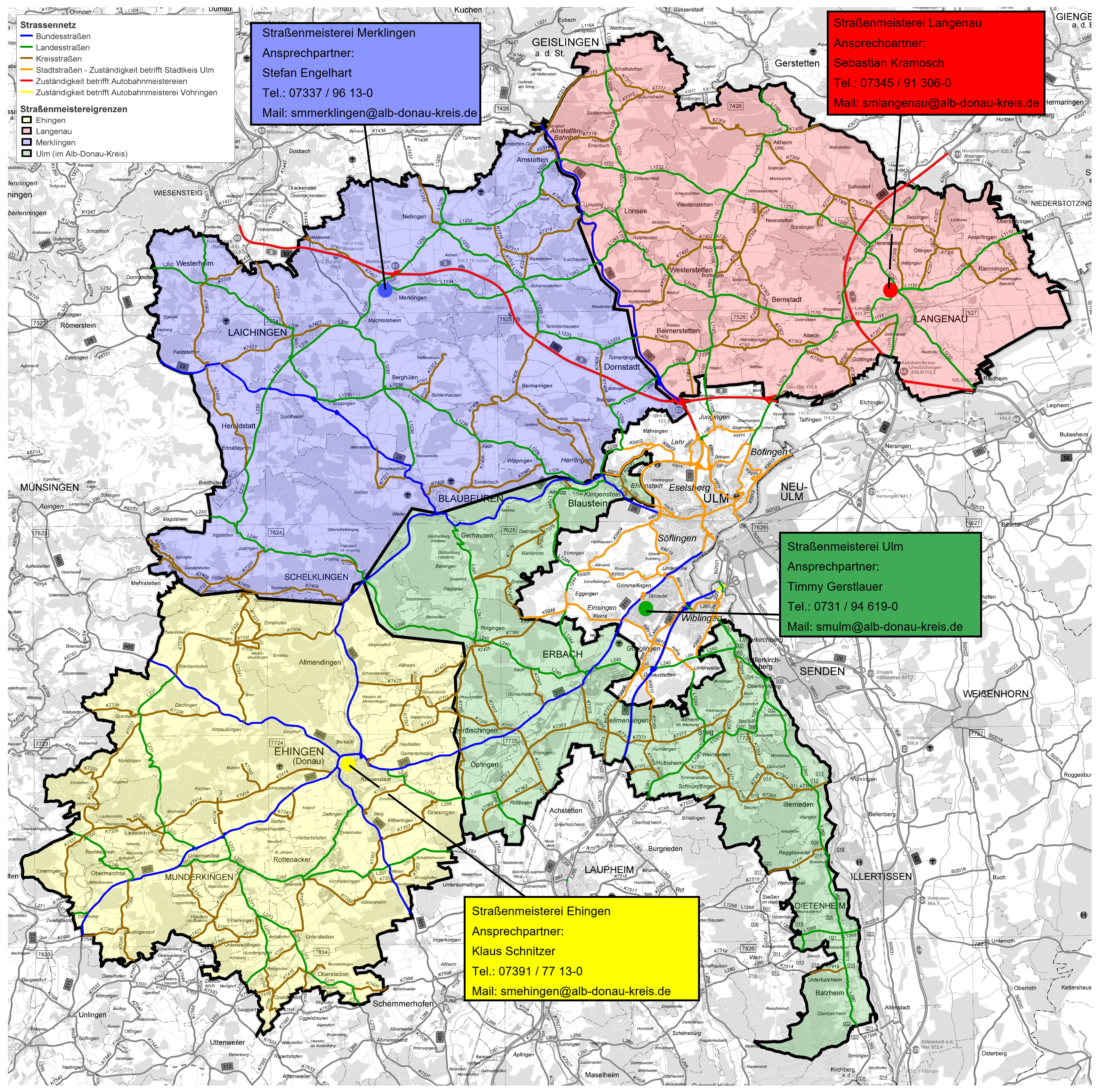 Stra Enmeistereien Und Zentralwerkstatt Landratsamt Alb Donau Kreis